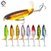 10cm/13.2g Topwater Floating Whopper Popper Lure Hooks Hard Bait propeller Fishing Lures