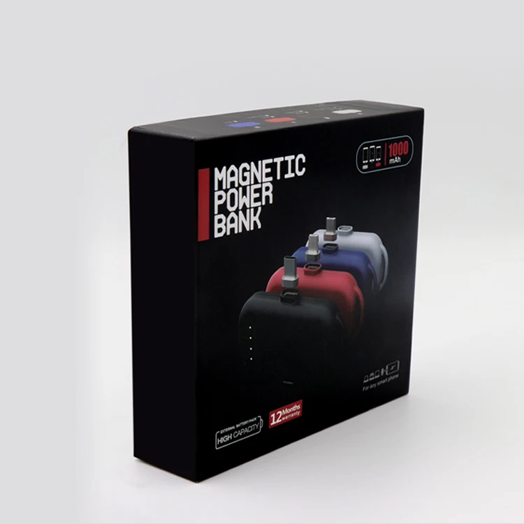 
1000mah Disposable Mobile Mini Power Bank Rechargeable Portable Emergency Cell Phone Charger 