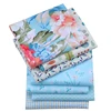Blue Theme Rustic Style Home Handmade Diy Stitching Sewing Cotton Fabric Patchwork