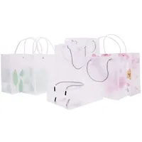 

Custom Private Label Own Logo Eyelash Storage Box Rope PVC False Eyelash Packaging Bags With Personalized Print