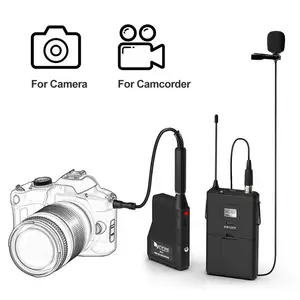 Fifine Cordless Lavalier Microphone Camcorders