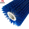Solar photovoltaic panel robot cleaning brush