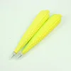 Novelty fruit vegetable design corn shaped ball pen with magnet