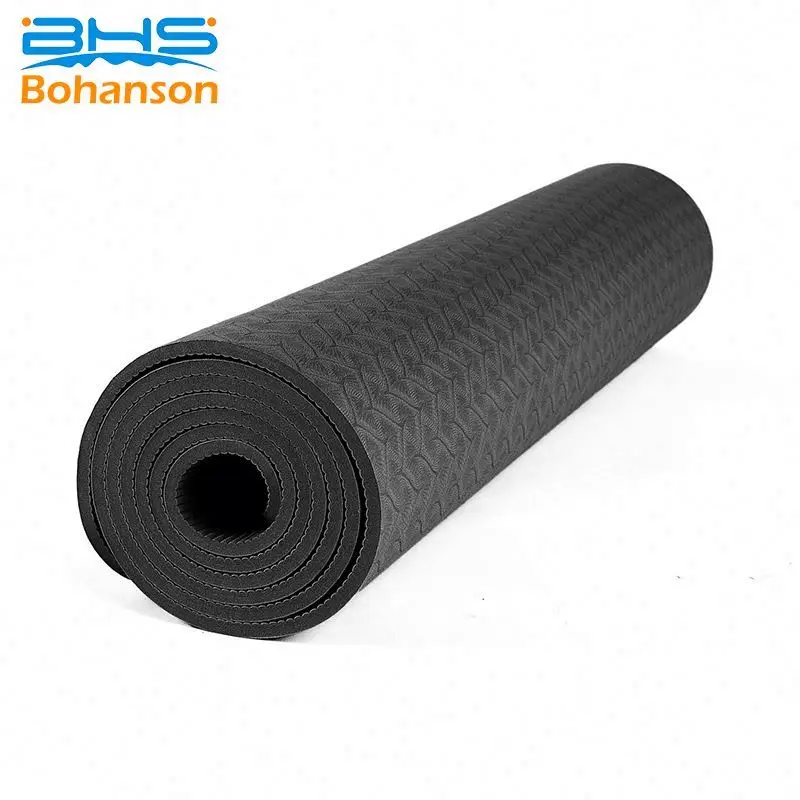 

Custom Logo Eco-friendly TPE Material Pilates Yoga Mat