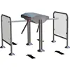Customizable drop two-arm barrier turnstile with infrared protection about access control system