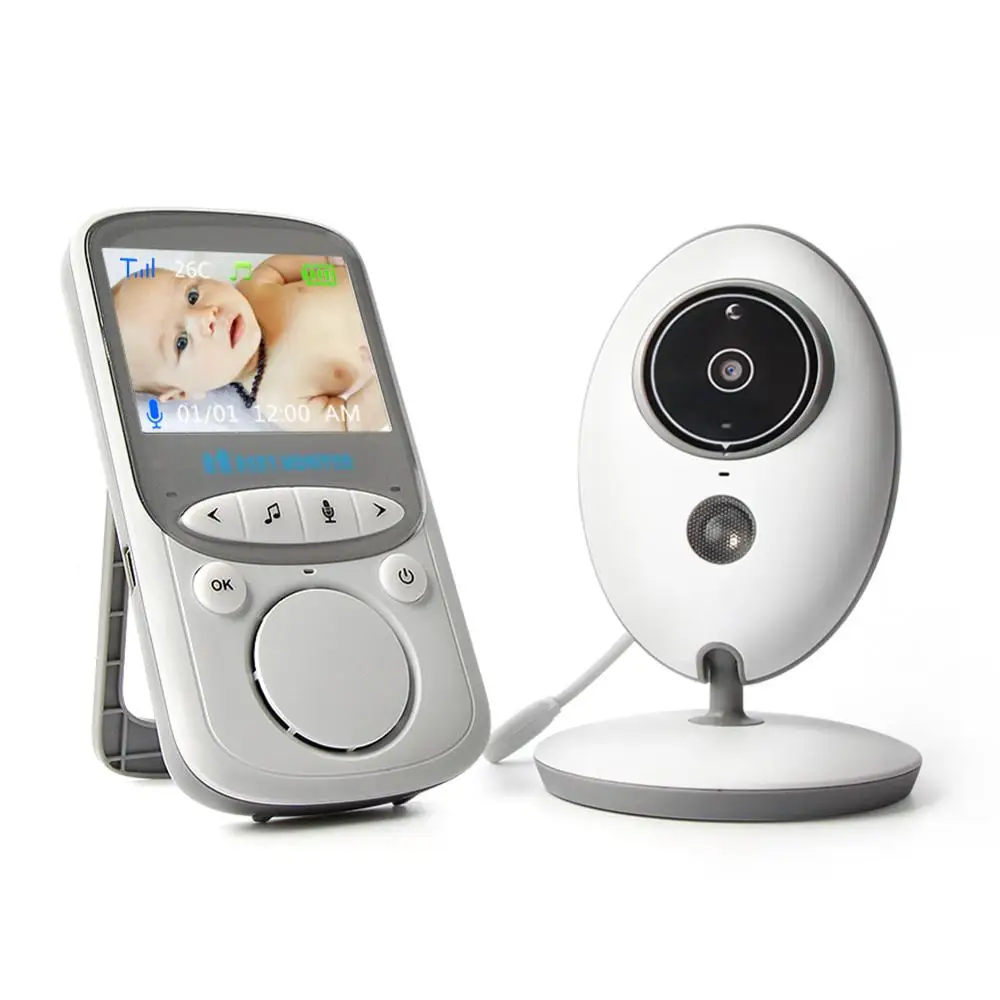 

Wireless LCD Audio Video Baby Monitor VB605 Radio Nanny Music Intercom IR 24h Portable Baby Camera Baby Walkie Talkie Babysitter, N/a
