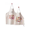 Newest protective plain white reusable apron