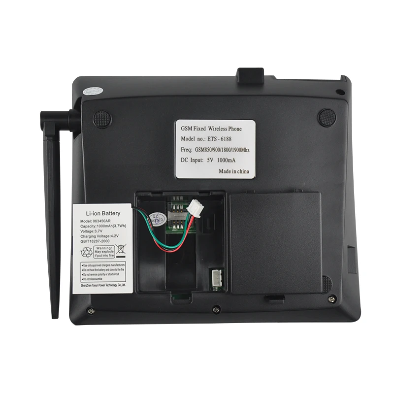 
GSM Cordless Telephone Sets for Home or Office Use with SMS Function 