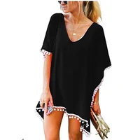 

Women Dresses Cover Up Kaftan Sarong Summer wear Bohemia Ladies Beach Dress Swimwear Bikini Beachwear Dress