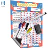 8.8-4A2 Dry erase magnetic behavior chart kids learning charts fridge chart behavior