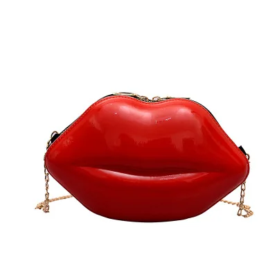 

Lips cosmetic bagCustom pvc pu Makeup bag cosmeticMakeup lip shaped cosmetic bag