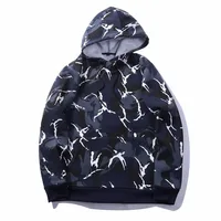 

Wholesale winter camouflage hoodie sweatshirts with warm hooded camo hoodie