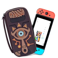 

Protective Travel carrying hard shell eva Silicone case with handle for Zelda game console case nintendo switch case