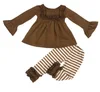 2018 new children's clothing winter holiday thanksgiving day outfit turkey wholesale children clothes