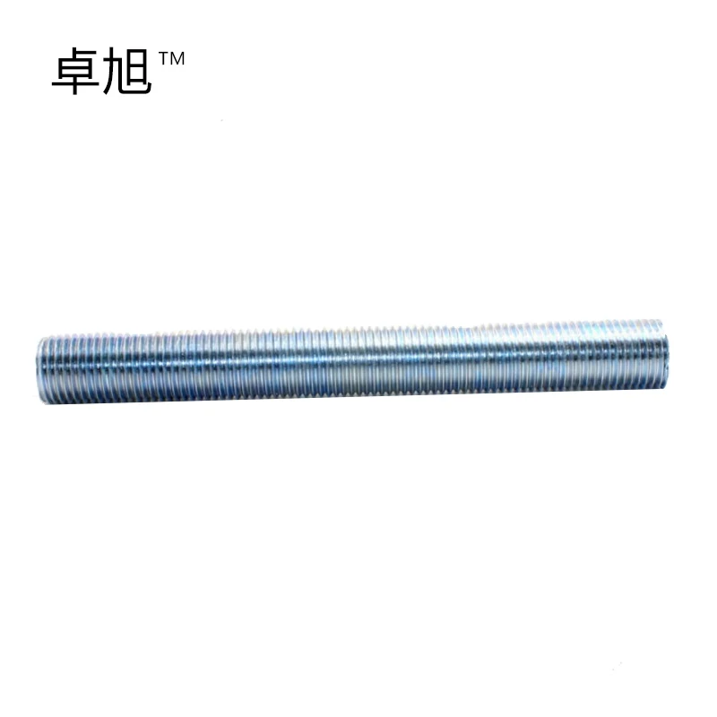 
OEM Full Thread Bar Bolts Fastener Manufacture Customized Zinc Plated Surface Treatment Thread Rod DIN975 