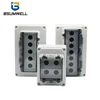 IP65 Plastic Waterproof 1 2 3 4 5 6 7 86 type emergency stop pushbutton box