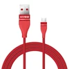 Modern design popular red colo 1m android data cable fast charging for micro usb