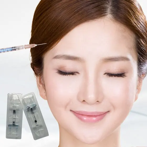

1ml Vial Hyaluronic Acid Injectable Dermal Filler For Hyaluronic Pen, Transparent