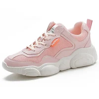 

Wholesale 2019 new summer fashion women's shoes sneaker mesh casual pink sports shoes women pink sports shoes air