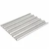 18 x 26 Inch 5 Slot Long Aluminum Baguette Pan, Baking French Bread Pan, Perforated Loaf Pan