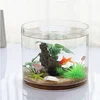 Factory price round fish tank / aquarium fish for home deco