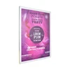 wholesale digital photo frame tempering glass panel with high strength elevator frame