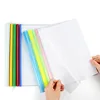 Wholesale Thickening Pull Rod Clip Transparent Plastic Folders A4 A4 Hardcover File Folder For Office Supplies