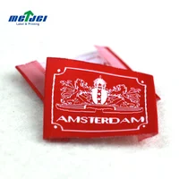 

Custom cheap damask garment woven labels for clothing