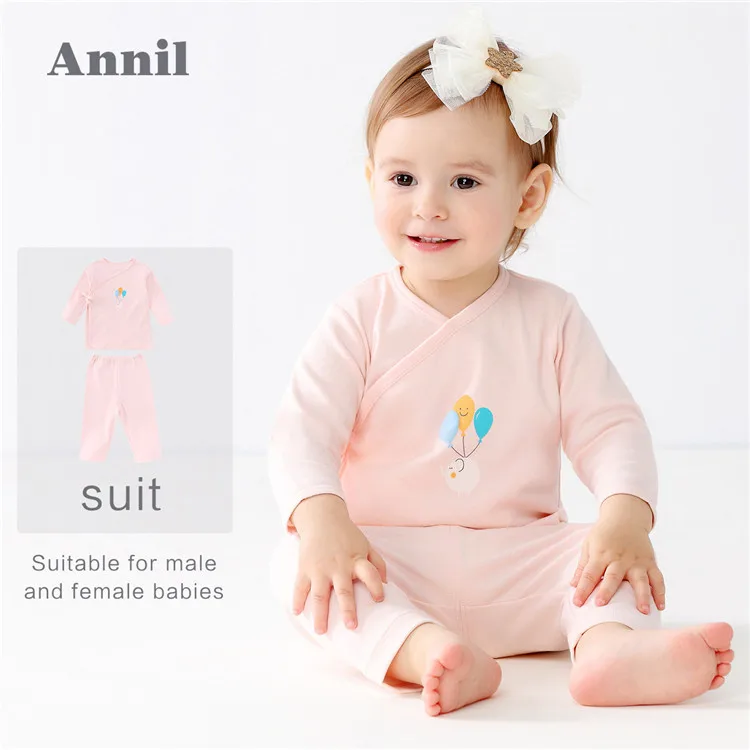

Annil Eco-Friendly Infant Underwear Baby Monk Suit, Toddler Baby Girls Boys Clothes Sets Wholesale