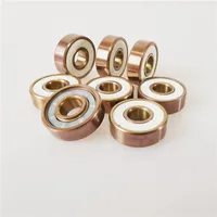 

Rose Golden Titanium Coating Skateboard and Scooter Bearings