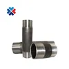 1/2'' Length 100mm SCH 40 NPT Thread carbon steel barrel pipe nipple