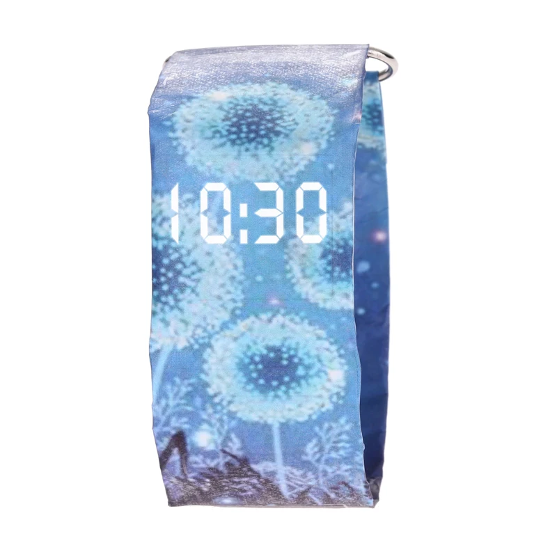 

PP8018 Paper Band White Led Display Digital Children Led Wrist Watch