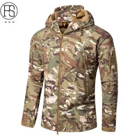 

Outdoor Sport Softshell TAD Tactical Jacket Sets Men Camouflage Hunting Clothes Military Coats For Camping Hiking Hooded Jacket
