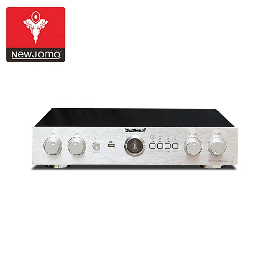 

Professional powerful amplifier Home theatre system amplifier HIFI Audio Amplifier, Sliver