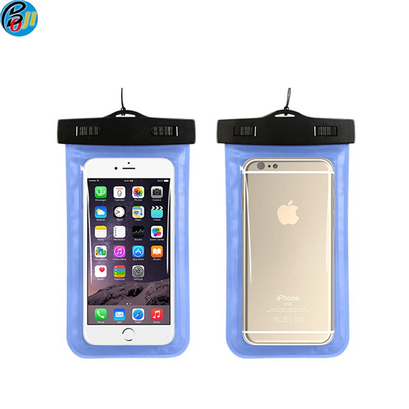 

PVC Waterproof Diving Bag For Mobile Phones Underwater Pouch Case For iphone, Black, blue, green, orange, pink, , red, transparent, white, yellow
