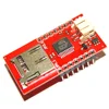 Taidacent Button Rs232 Two Wire Control 6Khz to 36Khz 4 Bit ADPCM WTV020SD Audio Playback Chip Voice Recordable Sound Module