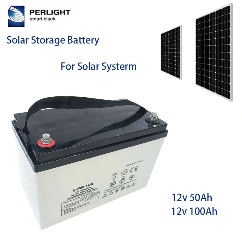 
18650 Free Maintenance Rechargeable Agm VRLA 12V 200AH Solarbattery 