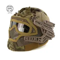 

fast PJ unity Steel Wire Mask tactical Outdoor CS Cycling Airsoft Military Shooting Hunting Camouflage Safety helmet