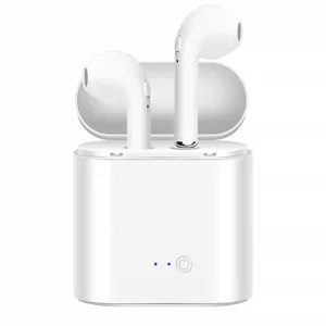 i7s V5.0 True Stereo Wireless Bluetooth Earbuds Charging Box