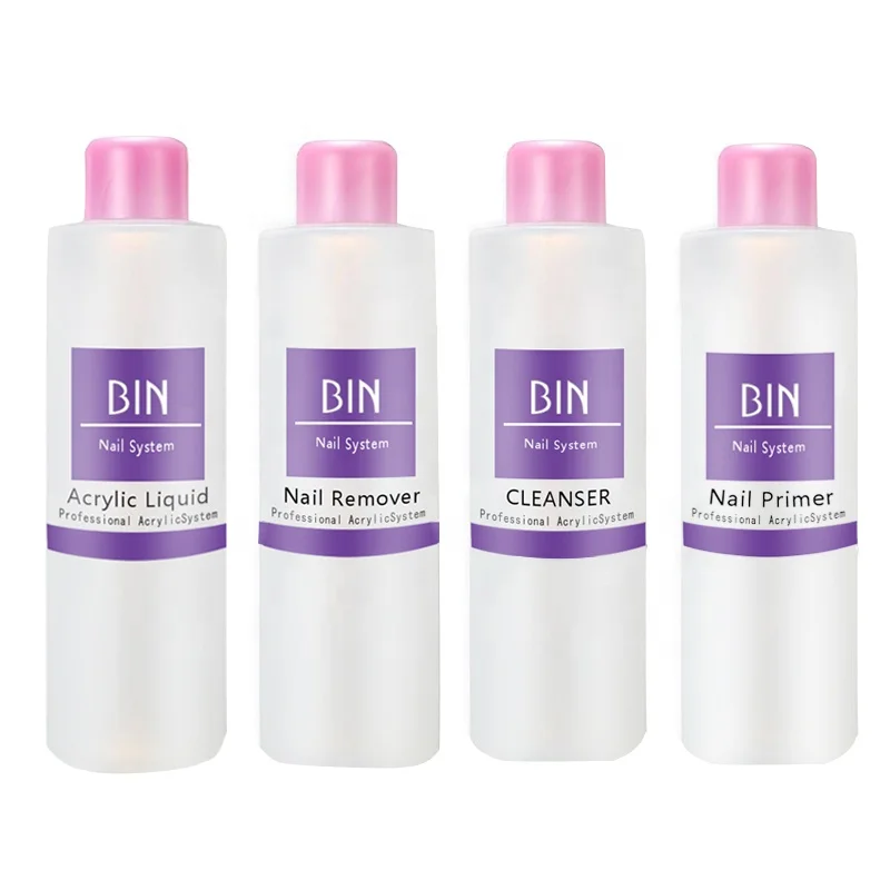 

BIN 1L Packing Nail Acrylic Liquid Monomer, Clear color