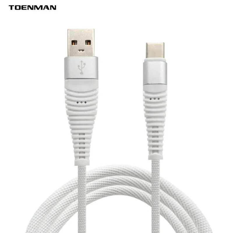 

2.4A Fast Charing Cable Micro Android V8 8Pin Type C Mobile Phone Charging Cable, Black;white;red;blue