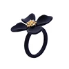 jz00189c Moda Bijoux Joyas Lady Custom Jewelry Gorgeous Enamel Flower Ring for Party Jewelry