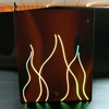 wholesale custom fashion book box EL lighting label decoration