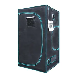 Image of Indoor Plant Grow Tent Kit 100x100x200 Waterproof High Reflective Mylar Growbox