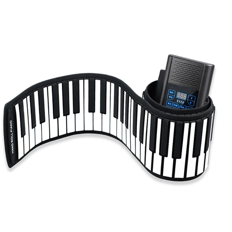 

keyboards music electronic piano 88 Keys Folding Soft Electron Organ Electronic Piano