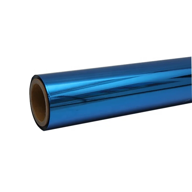 
2019 Top selling azure color biaxially oriented polypropylene film 