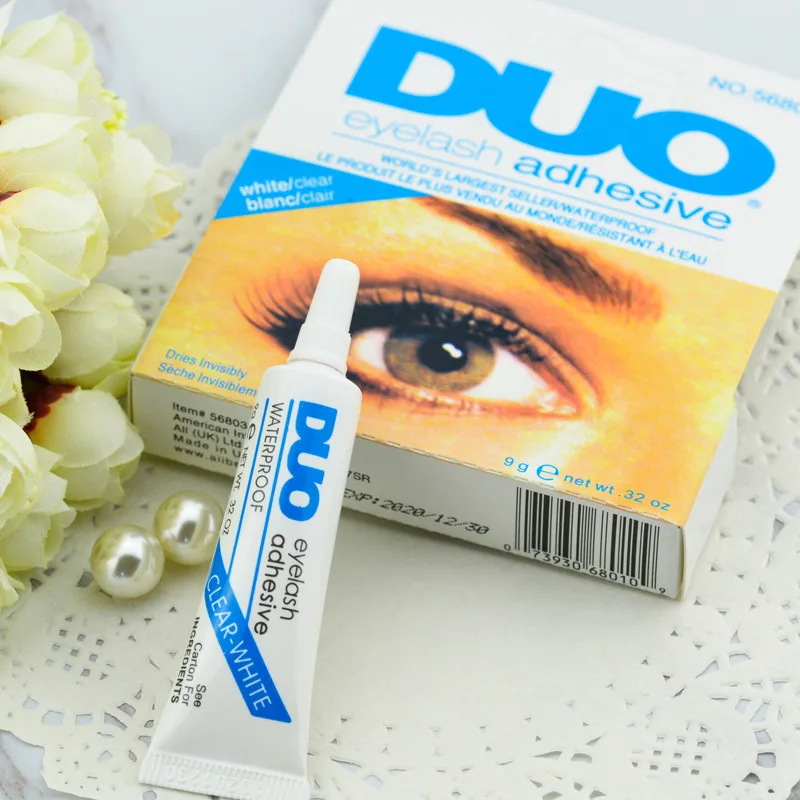 

Professional high quality latex free eyelash glue for 3d 5d mink false eyelashes with customize logo non toxic eyelash glue, N/a