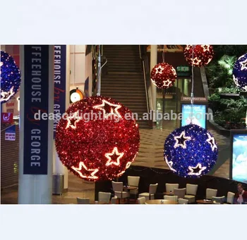 Christmas Decorations Hanging Balls From Ceiling