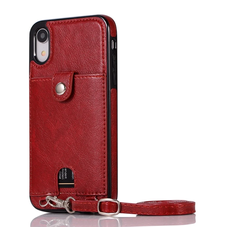 Multi-Function Pu Leather Crossbody Phone Case For Iphone X Xs Max