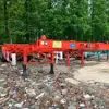 3 Axles Container Dolly 40 Ft tanzania used flatbed trailer on sale